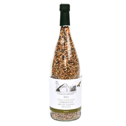 Bird feed - Wine bottles with feed for birds - suitable for "Wine & your" feed house